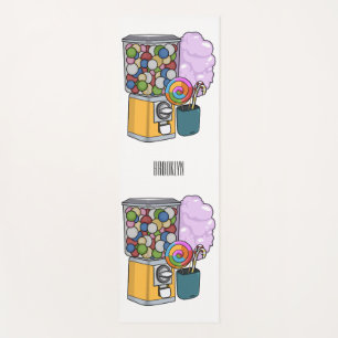 Tapis De Yoga Illustration de dessin de bonbon