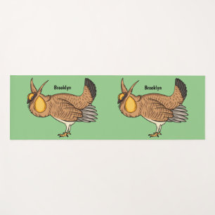 Tapis De Yoga Illustration de la bande dessinée de poulet de pra