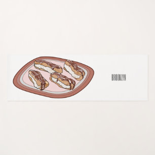 Tapis De Yoga Illustration de l'éclair de chocolat