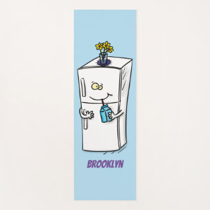 Tapis De Yoga Illustration drôle de réfrigérateur