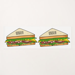 Tapis De Yoga Illustration Sandwich