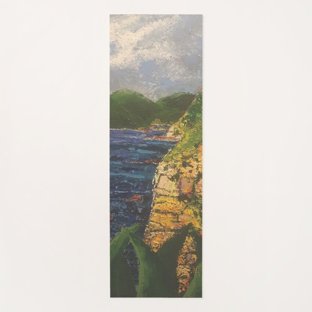 Tapis De Yoga Imagen de mi obra La roca (Devant)