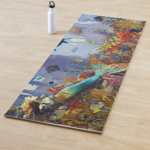 Tapis De Yoga Imaginaire de sirène