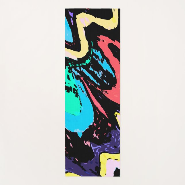Tapis De Yoga Imaginaire en mer (Devant)