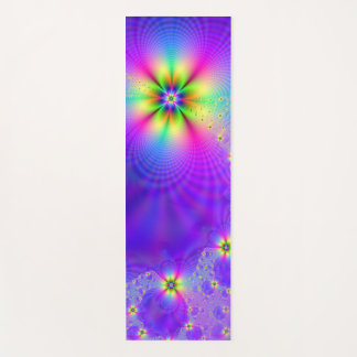 Tapis De Yoga imaginaire multi-fleurs Abstrait