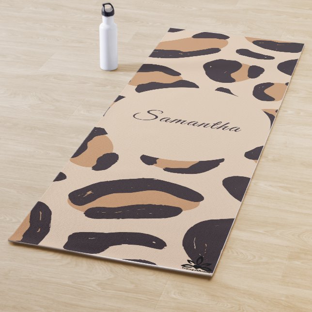 Tapis De Yoga Impression animale personnalisable (En situation)