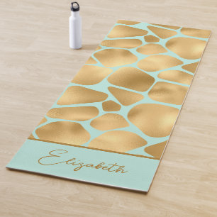 Tapis De Yoga Impression de girafe