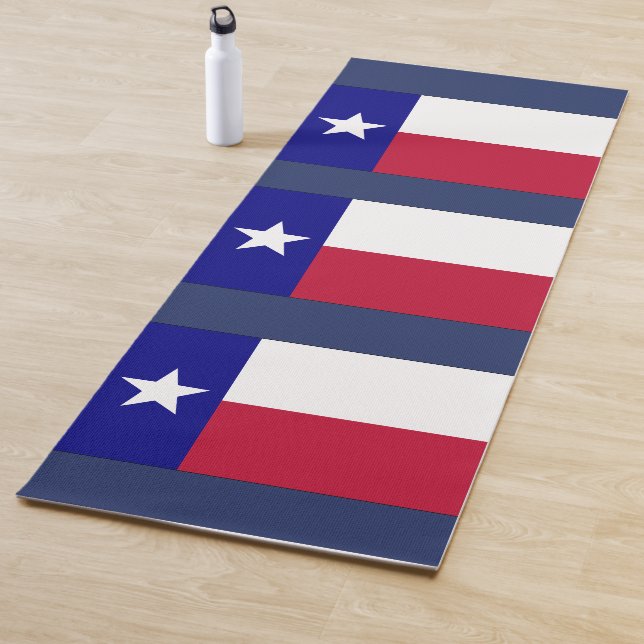 Tapis De Yoga Indicateur Texas Lone Star (En situation)