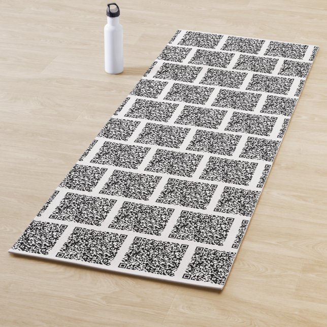 Tapis De Yoga Info d'analyse de code QR personnalisé Yoga Mat (En situation)