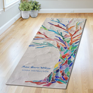 Tapis De Yoga Instructeur de Yoga Arc-en-ciel