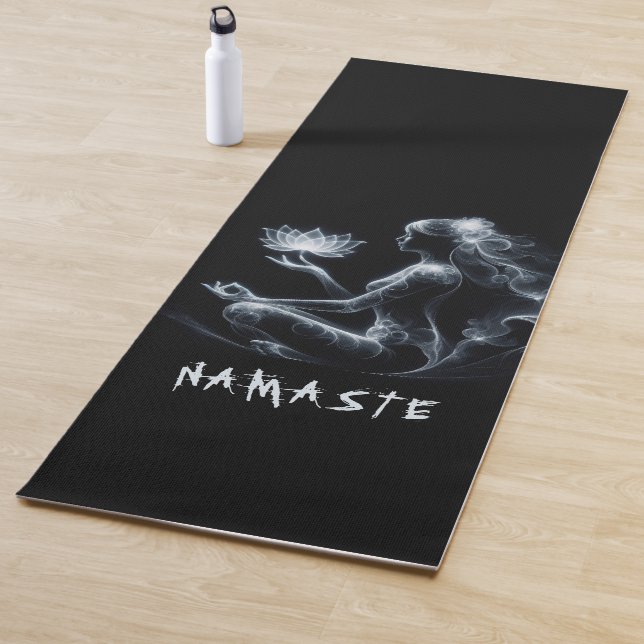 Tapis De Yoga Instructeur de Yoga Méditation Lotus Pose Lumineus (En situation)