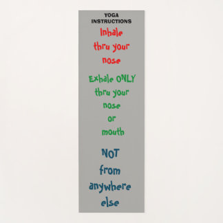 Tapis De Yoga Instructions de yoga