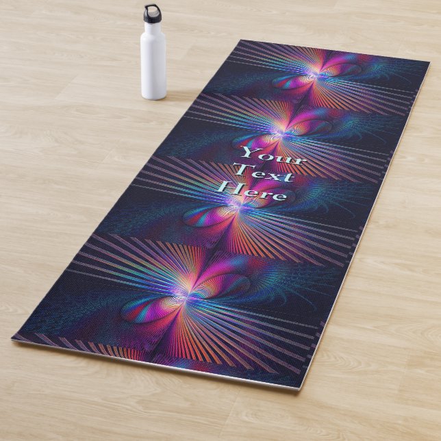 Tapis De Yoga Iridescence Structurale (En situation)