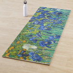 Tapis De Yoga Irises de Van Gogh.<br><div class="desc">Visitez mon magasin pour plus de design intéressant et plus de choix de couleurs => zazzle.com/iwheels*</div>