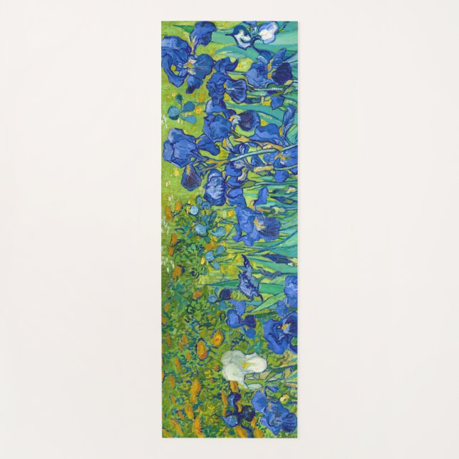 Tapis De Yoga Irises, Vincent van Gogh (Devant)