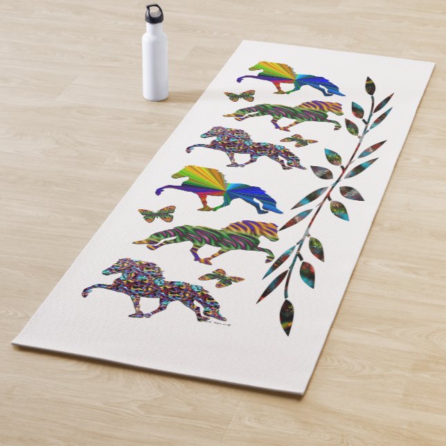 Tapis De Yoga Islandais sauvages (En situation)