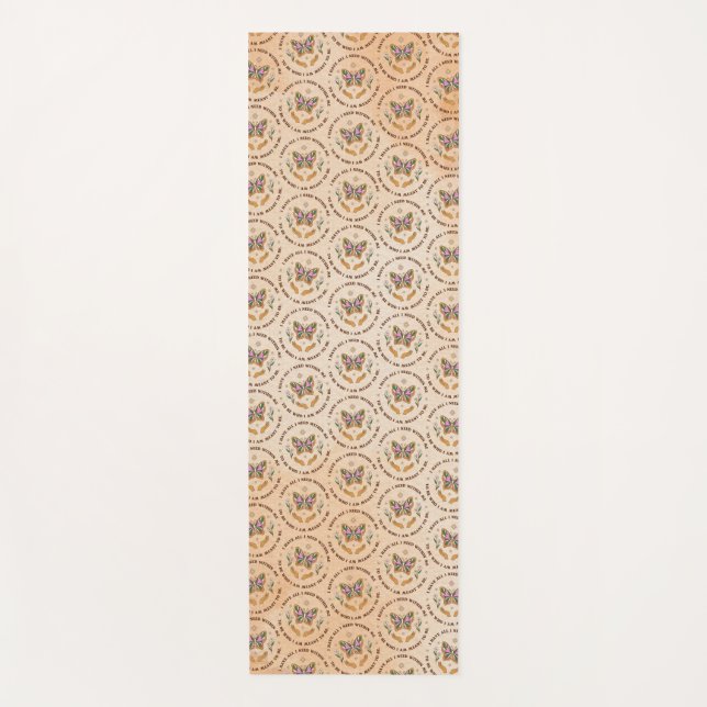 Tapis De Yoga J'ai tout (Devant)