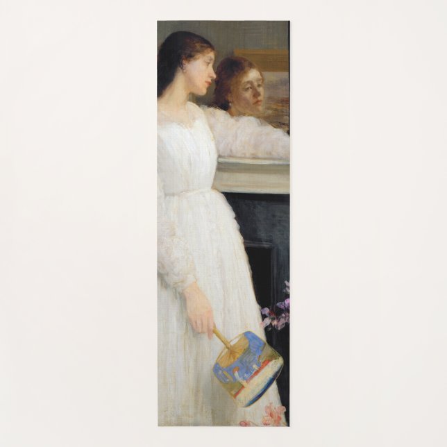 Tapis De Yoga James Whistler - Symphonie en blanc no 2 (Devant)