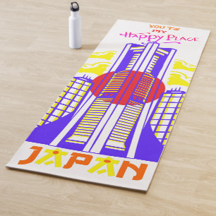 Tapis De Yoga Japon Vous Êtes Mon Endroit Heureux