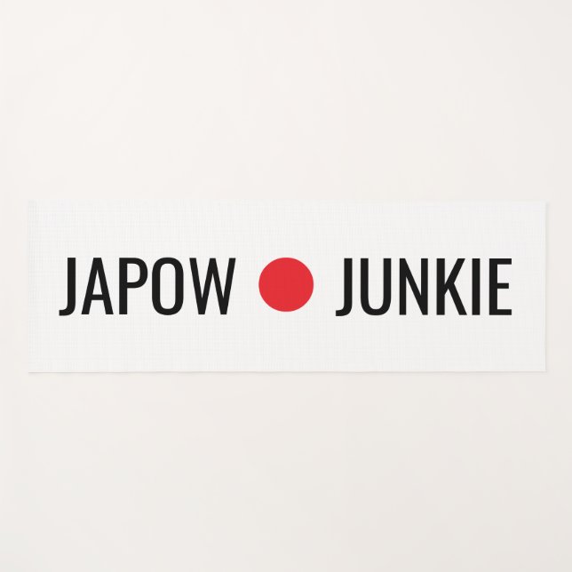 Tapis De Yoga Japow Junkie  (Devant (Horizontal))