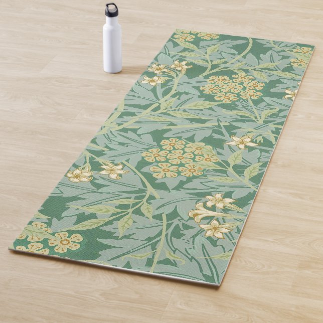 Tapis De Yoga Jasmine par William Morris (En situation)