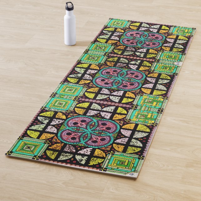 Tapis De Yoga "Jeu de la mort" (En situation)