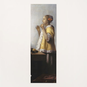 Tapis De Yoga Johannes Vermeer - Jeune femme avec collier perle