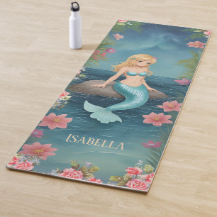 Tapis De Yoga Jolie sirène enfants Yoga Mat