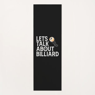Tapis De Yoga Joueur de Billard Parlons de Billard
