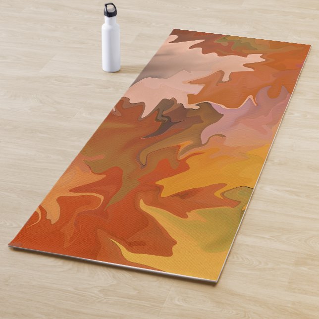 Tapis De Yoga Joyeux Halloween....... (En situation)