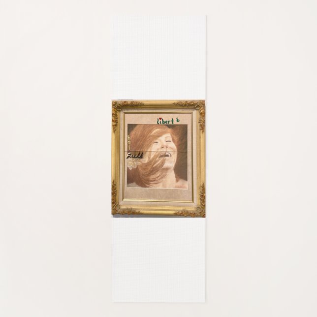 Tapis De Yoga Joyeux Peu Importe Quoi - Yoga Mat (Devant)