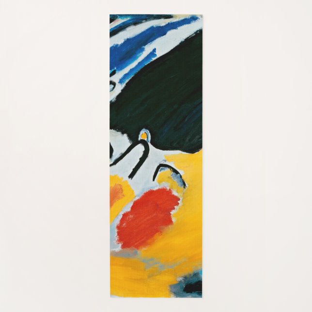 Tapis De Yoga Kandinski Impression III Concert Peinture Abstrait (Devant)