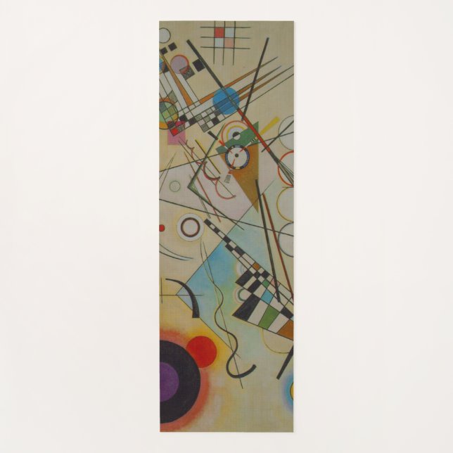 Tapis De Yoga Kandinsky Composition VIII Peinture (Devant)