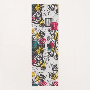 Tapis De Yoga Kandinsky Small Worlds V Abstrait Classique