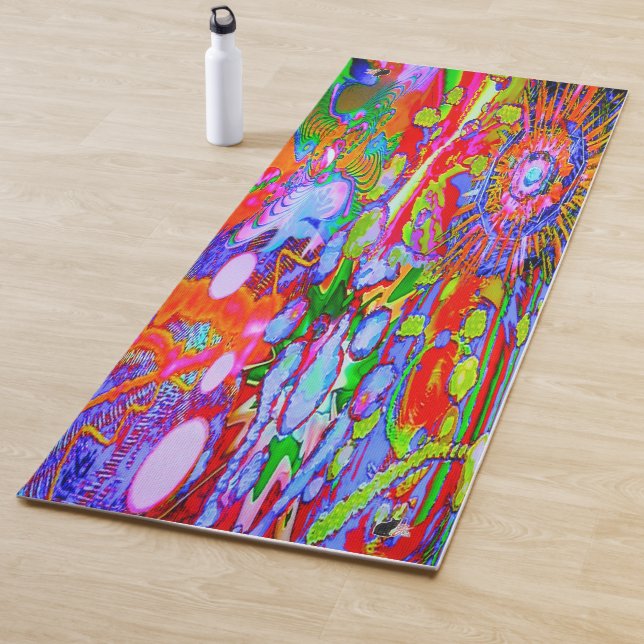 Tapis de yoga KCLS sauvage (En situation)