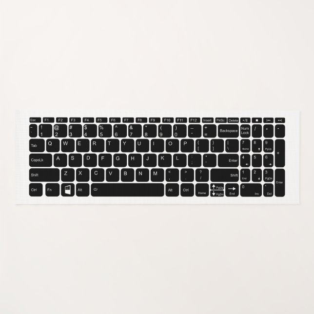 Tapis De Yoga Keyboard (Devant (Horizontal))