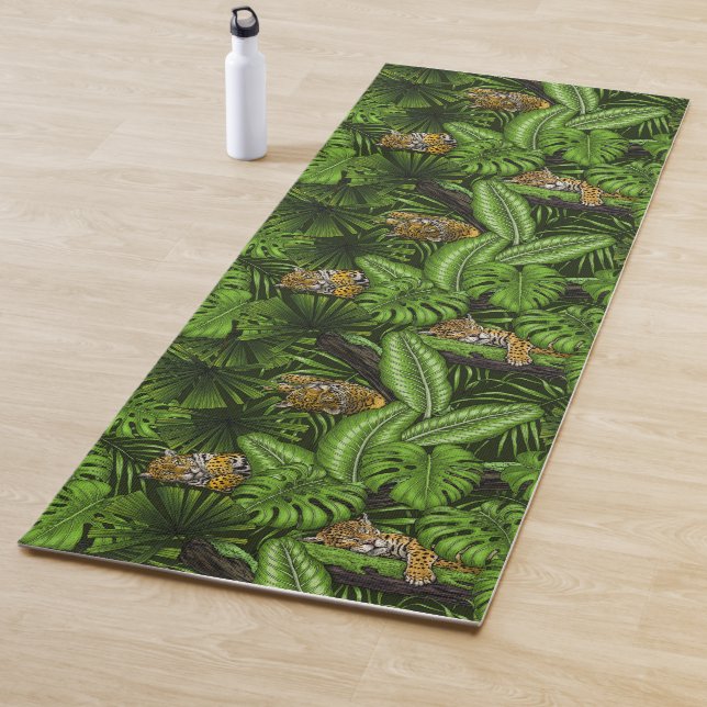 Tapis De Yoga Kittés de la jungle (En situation)