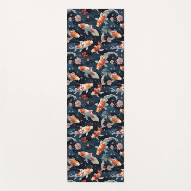 Tapis De Yoga Koi Pond Yoga Mat (Devant)