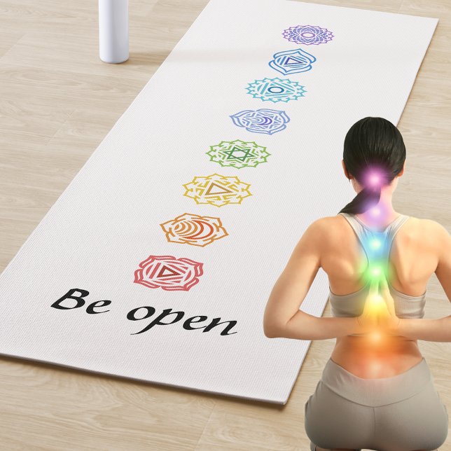 Tapis De Yoga Kundalini Yoga Chakras être ouvert (Créateur téléchargé)