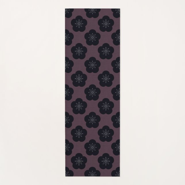 Tapis De Yoga KURO UME - Bold-Bordeaux (Devant)