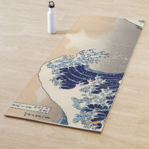 Tapis De Yoga La Grande Vague de Kanagawa Hokusai