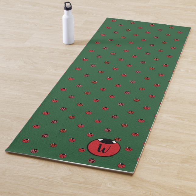 Tapis De Yoga Ladybug Pois Yoga Mat (En situation)