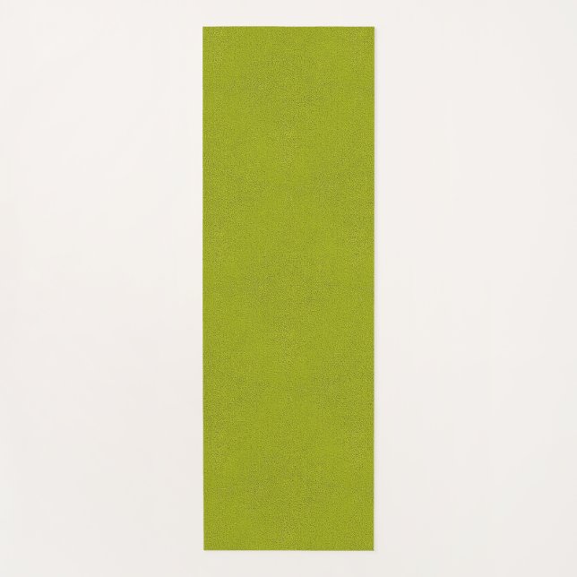 Tapis De Yoga L'air de Snuggly Chartreuse Green Suede (Devant)