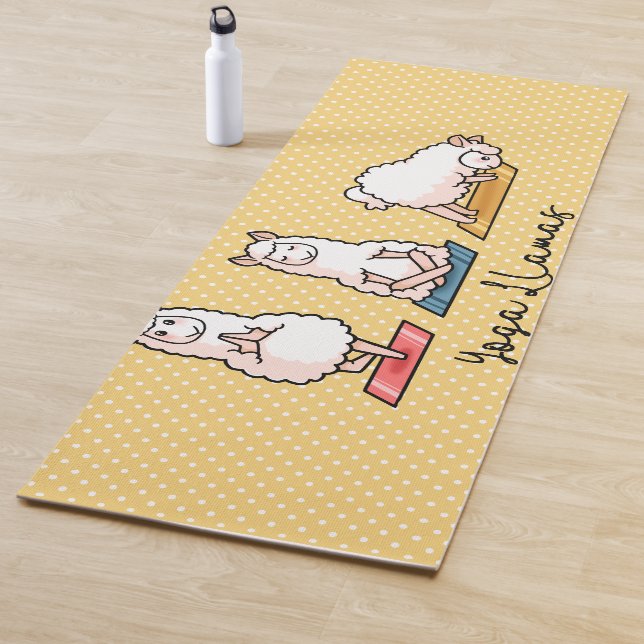 Tapis De Yoga Lamas de yoga (En situation)