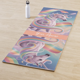 Tapis De Yoga L'anniversaire magique de Luna Rainbow