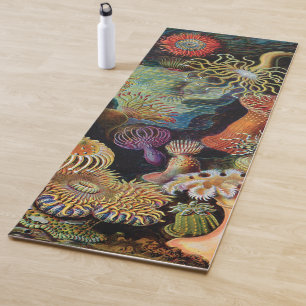 Tapis De Yoga l'art de la nature par Ernst Haeckel