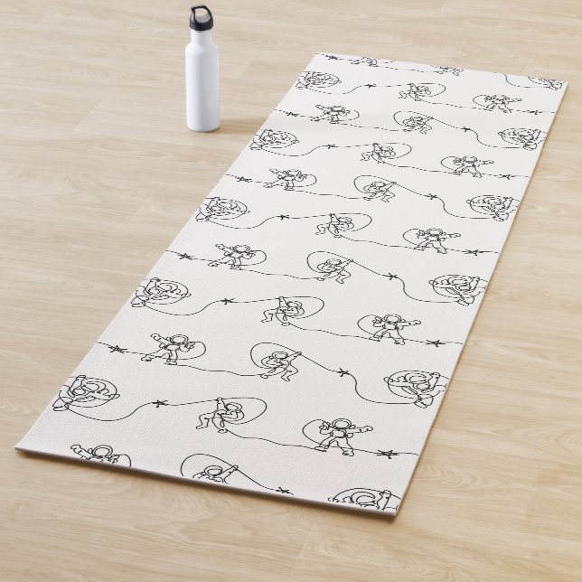 Tapis De Yoga L'astronaute Yoga Mat (En situation)