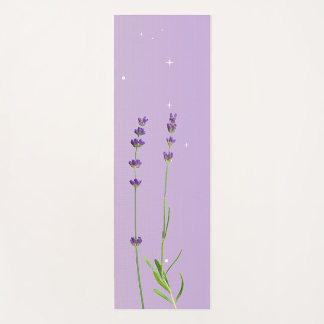 Tapis De Yoga Lavender Luxe - Serviette de Yoga (Devant)