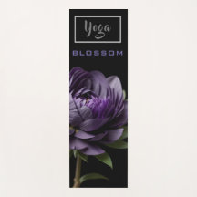 Lavender Peony - Yoga Mat