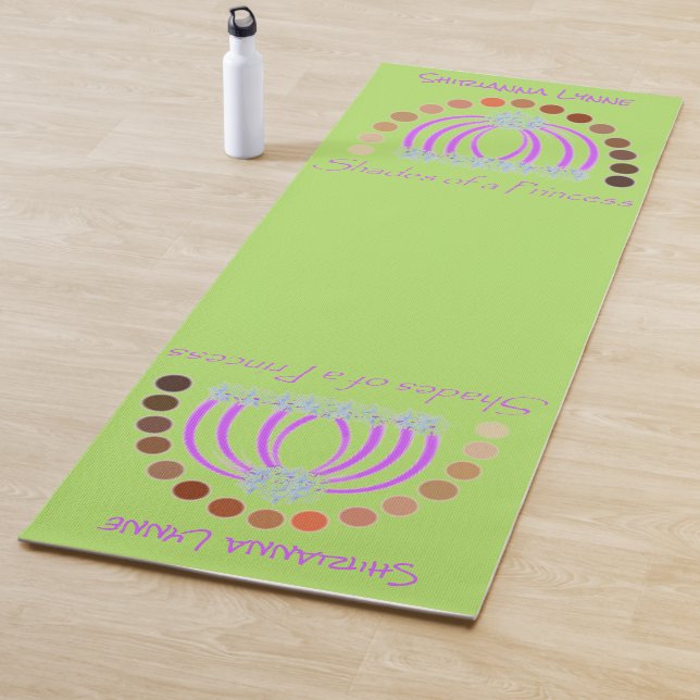 Tapis De Yoga LavishlySur Les Ombres D'Une Princesse Maquiller A (En situation)